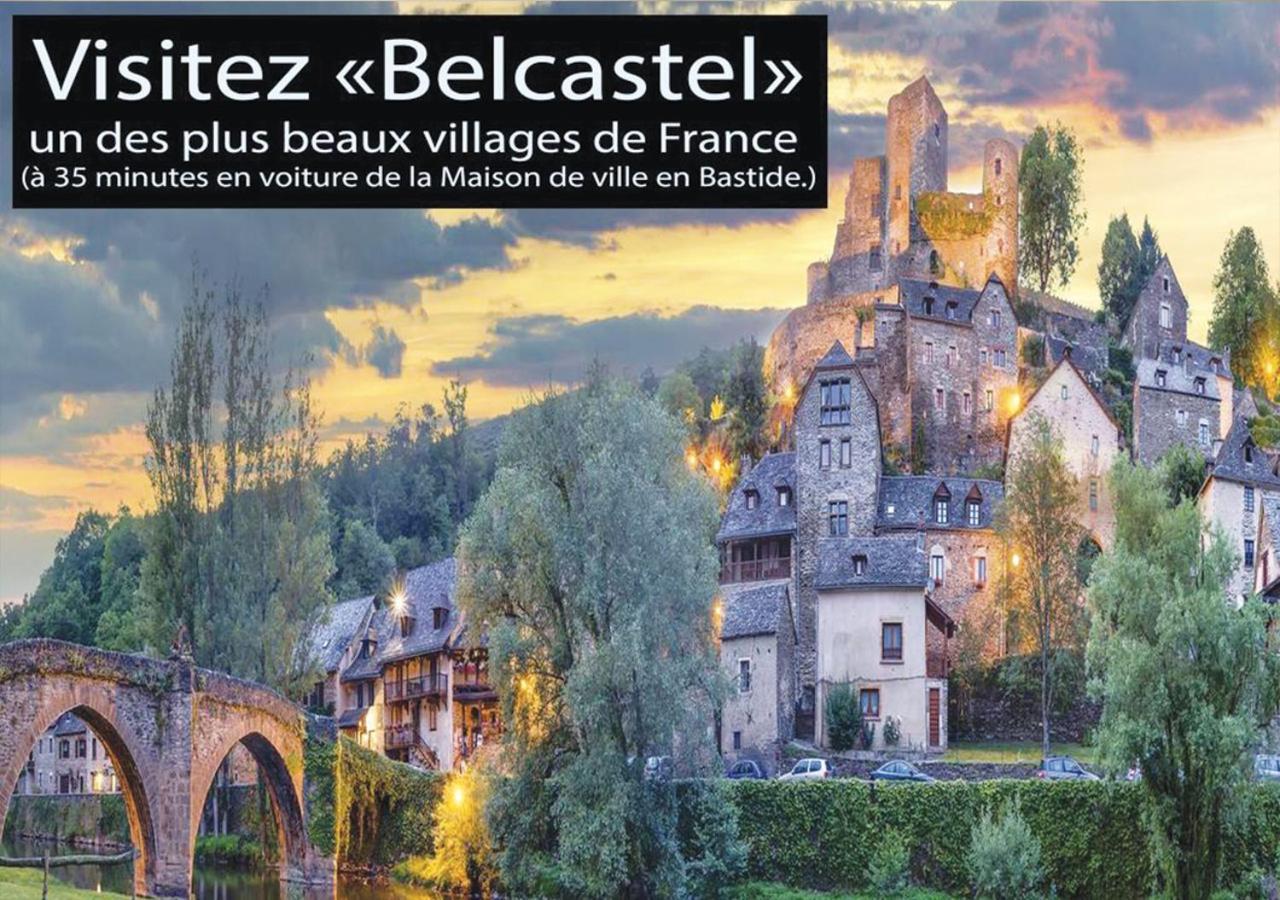 La Maison De Ville Independante My Bastide Classee Villefranche-de-Rouergue Exteriör bild